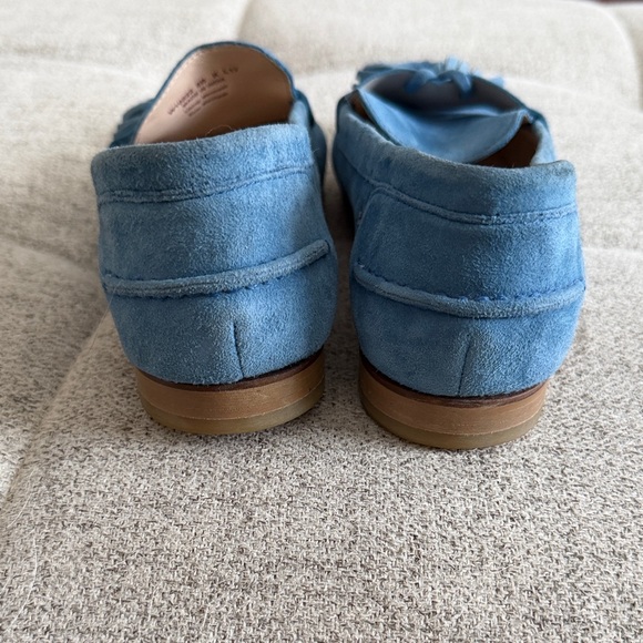 Cole Haan blue Emmons Tassel Loafer II Riverside Suede Sz 5 - Picture 6 of 11